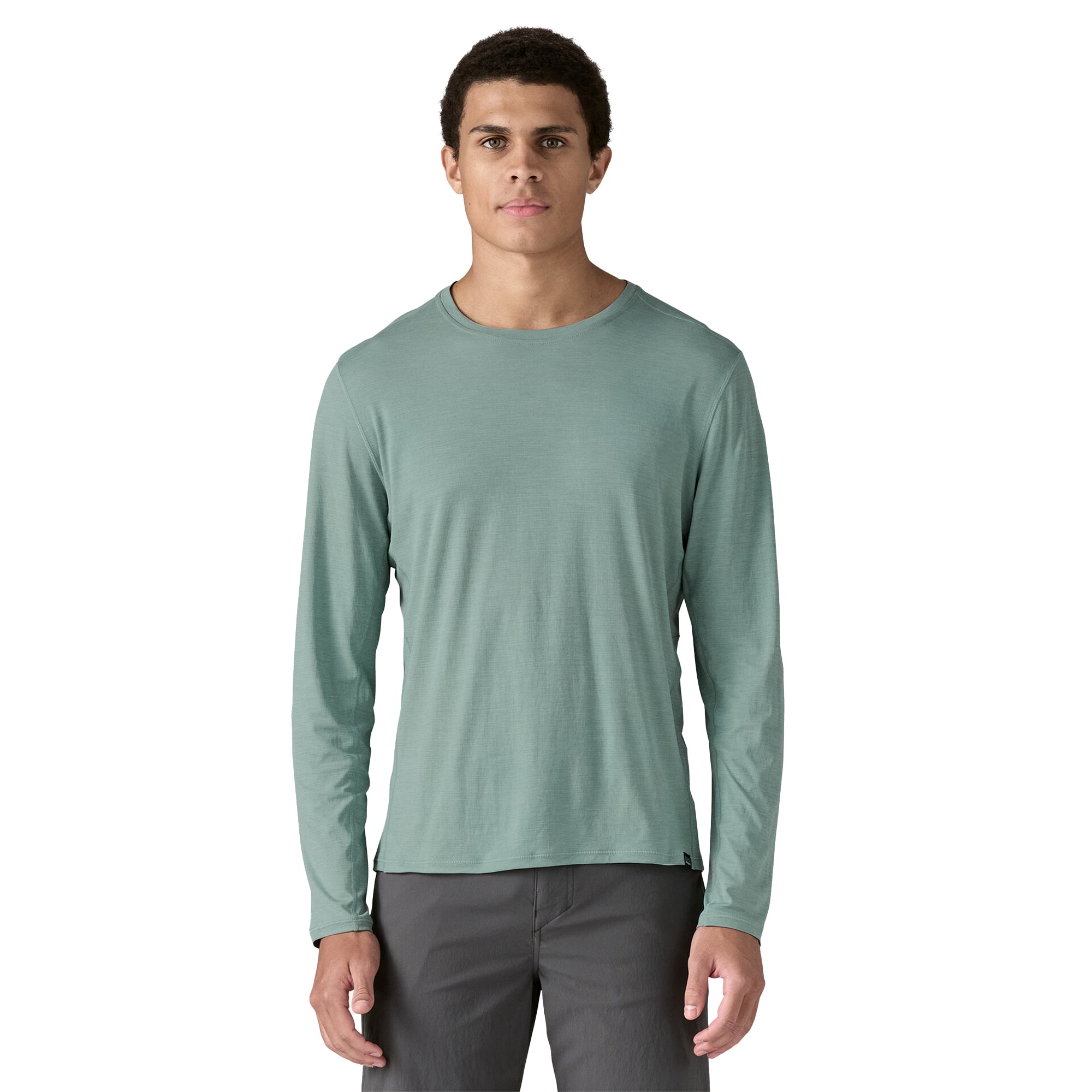 (Mサイズ)Long Sleeve Cap Cool Lightweight Shirt Men's