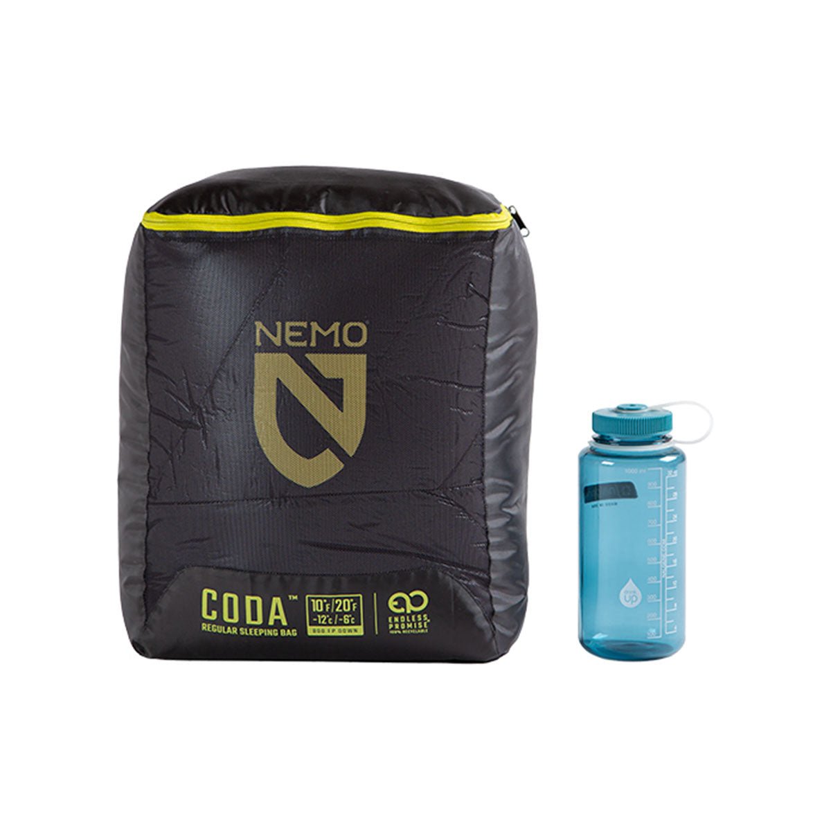 コーダ EP 10/20 レギュラー CODA [NEMO ニーモ] シュラフ 寝袋 登山 キャンプ 1.1kg - STRIDE LAB ONLINE STORE（ストライド ラボ）