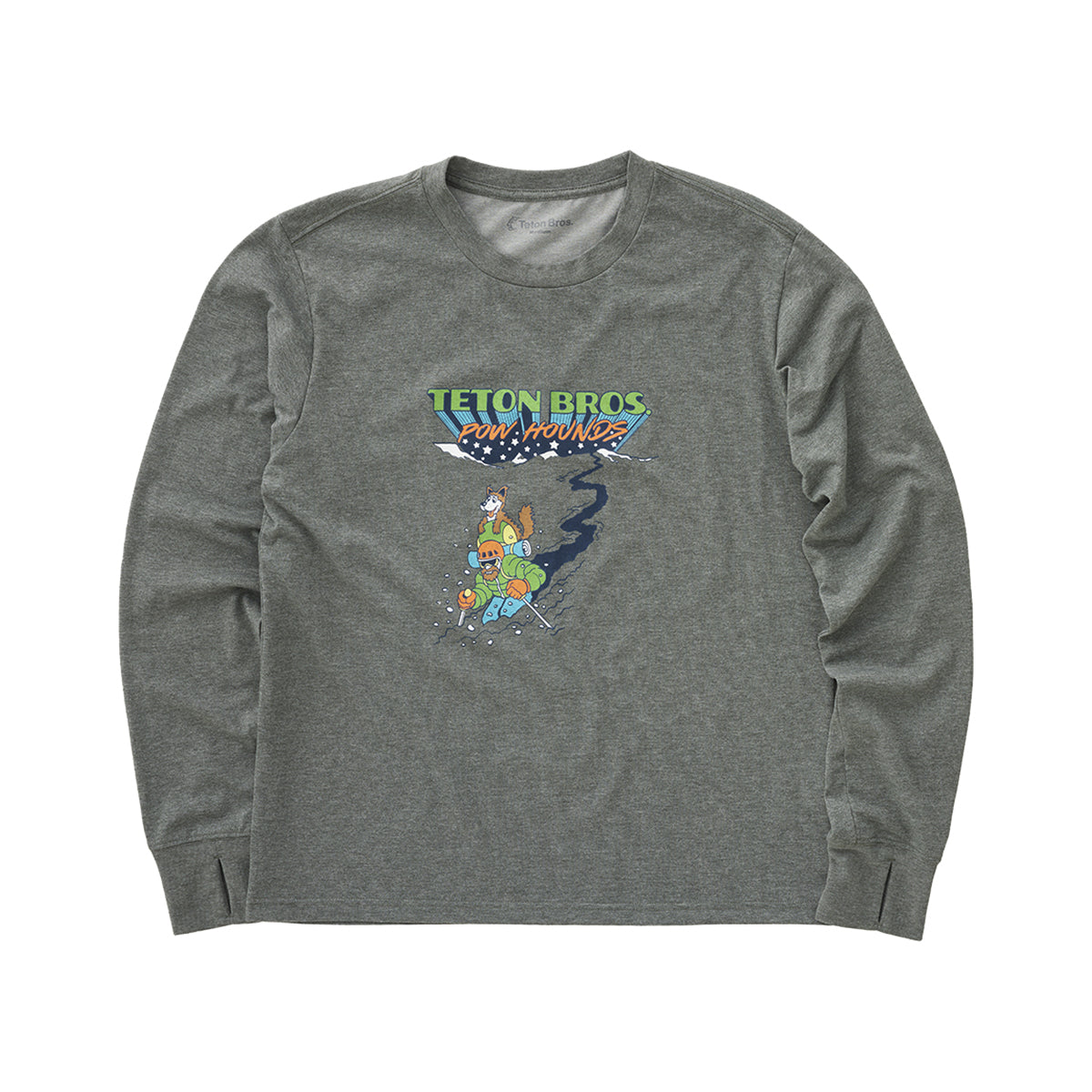 （S・Mサイズ）TB Pow Hounds L/S Tee Women's ※返品交換不可商品