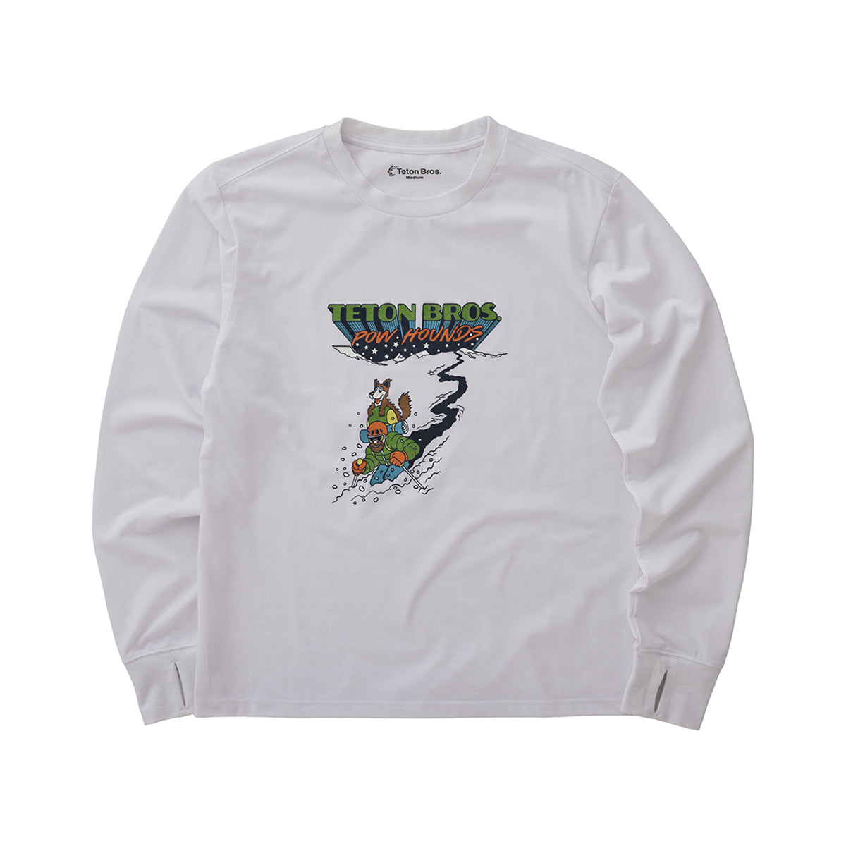 （S・Mサイズ）TB Pow Hounds L/S Tee Women's ※返品交換不可商品