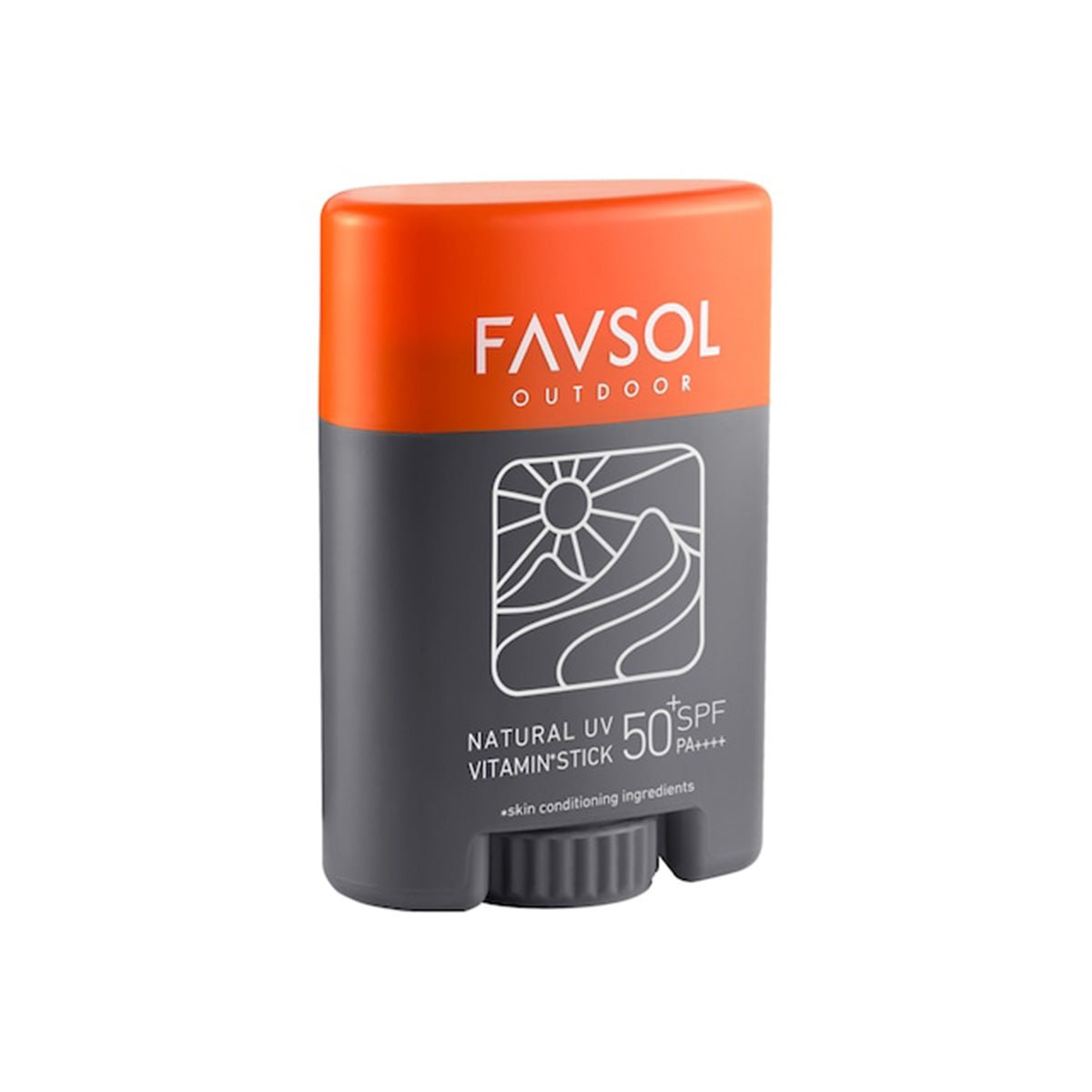 ナチュラル UV ビタミン スティック 日焼け止め [FAVSOL ファブソル] スティックタイプ SPF50+ PA++++ 花粉プロテクト PM2.5 ランニング ヴィーガン - STRIDE LAB ONLINE STORE（ストライド ラボ）